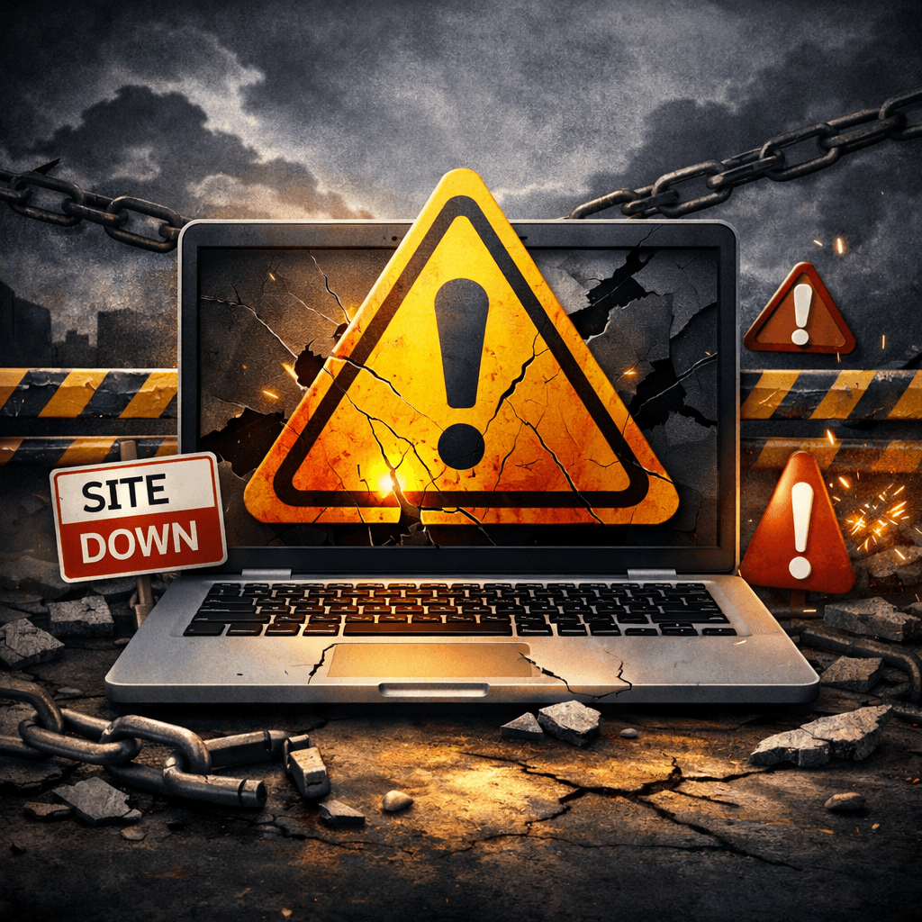 site down