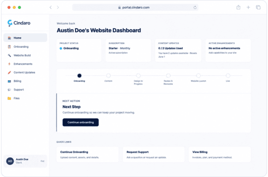 website dashboard (1)