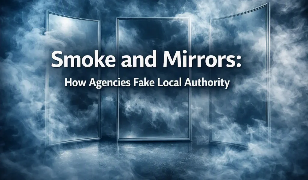 smoke and mirrors how agencies fake authority